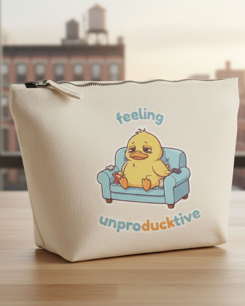 Bolsa com fecho | 100% Algodão | Natural