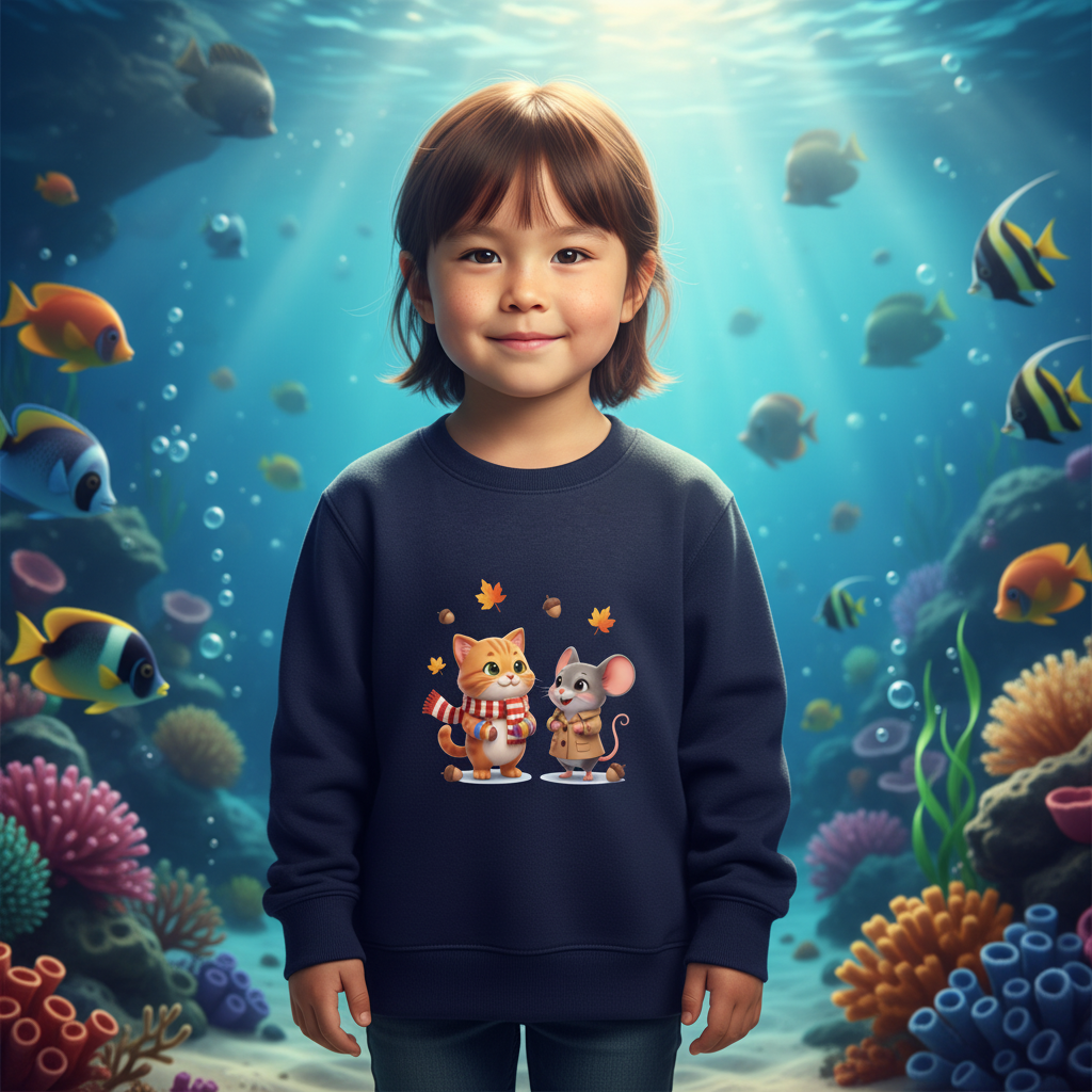 Sweat Shirt Cardada (Criança)